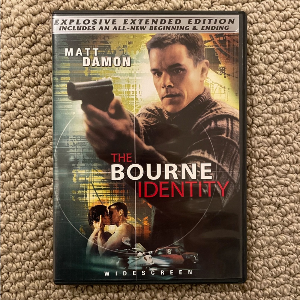 5 for $10 ⭐️ The Bourne Identity DVD